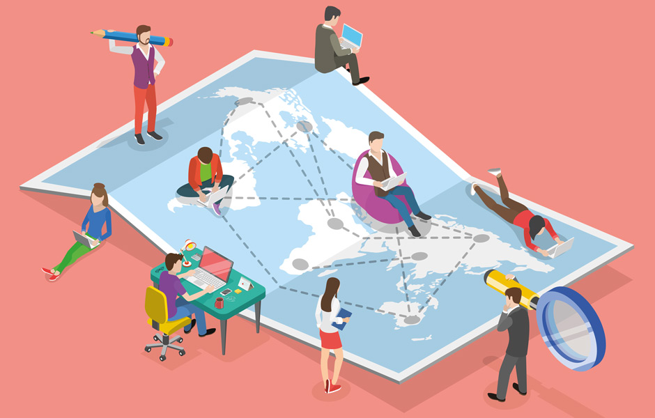 Dezentralisierung & Engagement –Erfolgsfaktoren für interne Kommunikationim hybriden Setup.