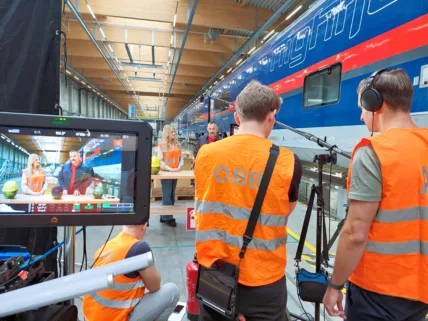 Arbeiter ÖBB-Infrastruktur