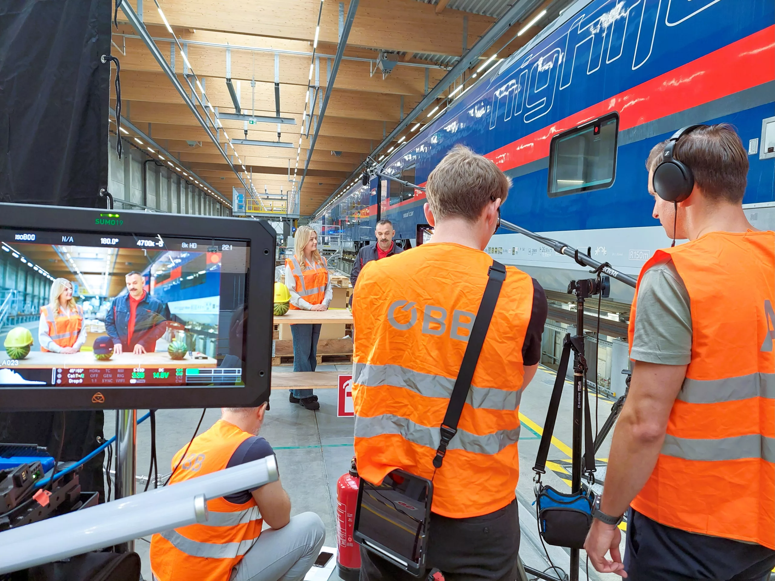Arbeiter ÖBB-Infrastruktur